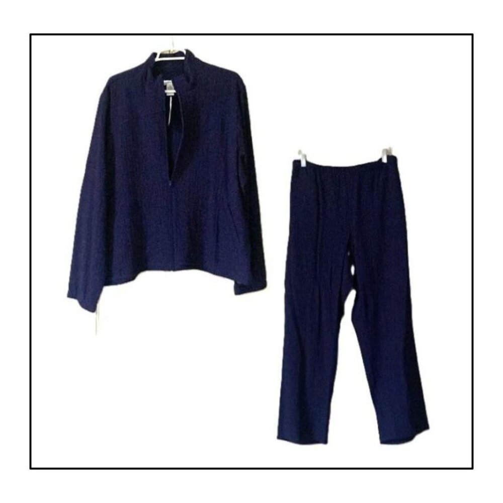NWT Orvis Athleisure Two-Piece Suit | Jacket/Pants | Navy Blue | XL